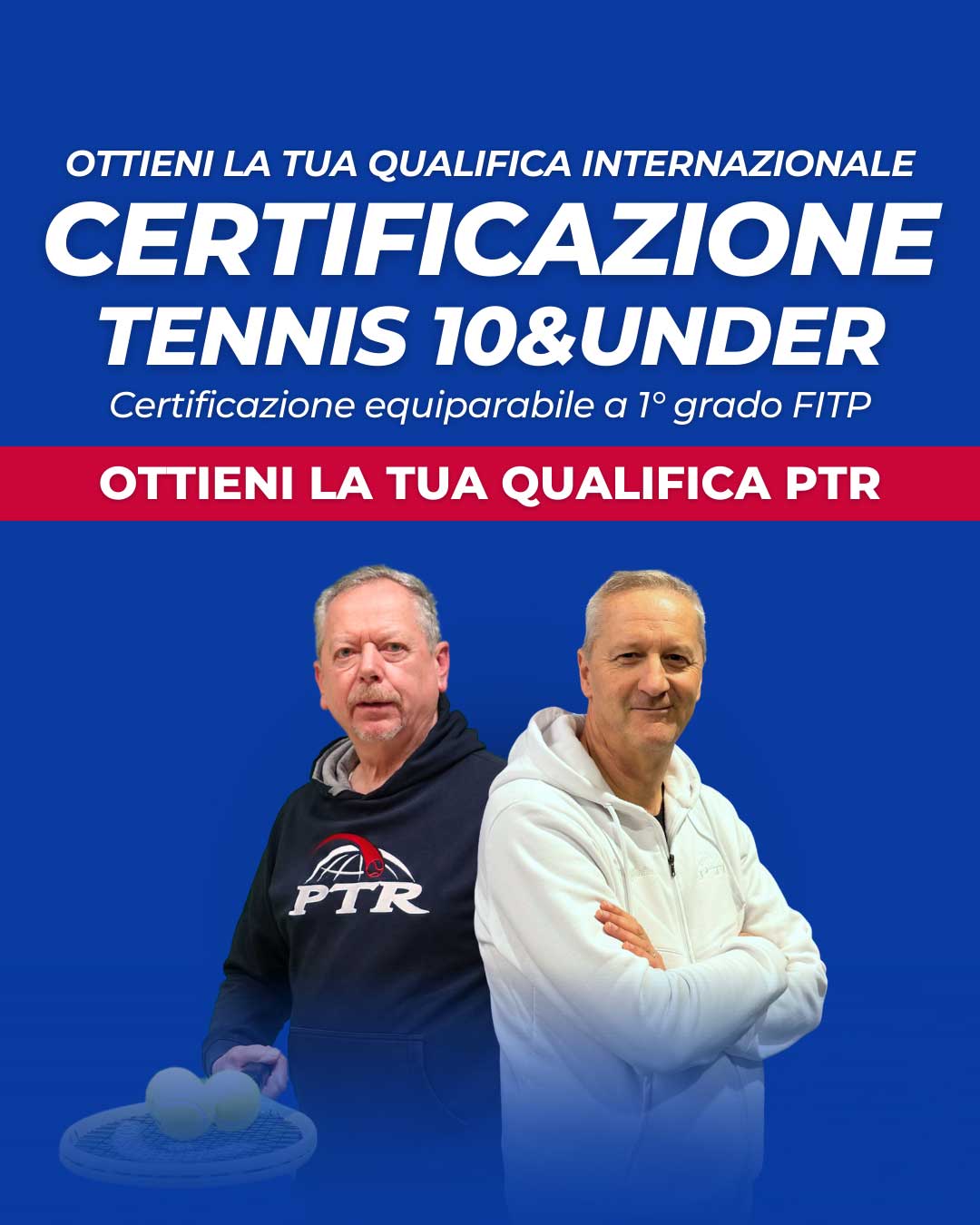 TENNIS 10&UNDER – Corso di certificazione PTR