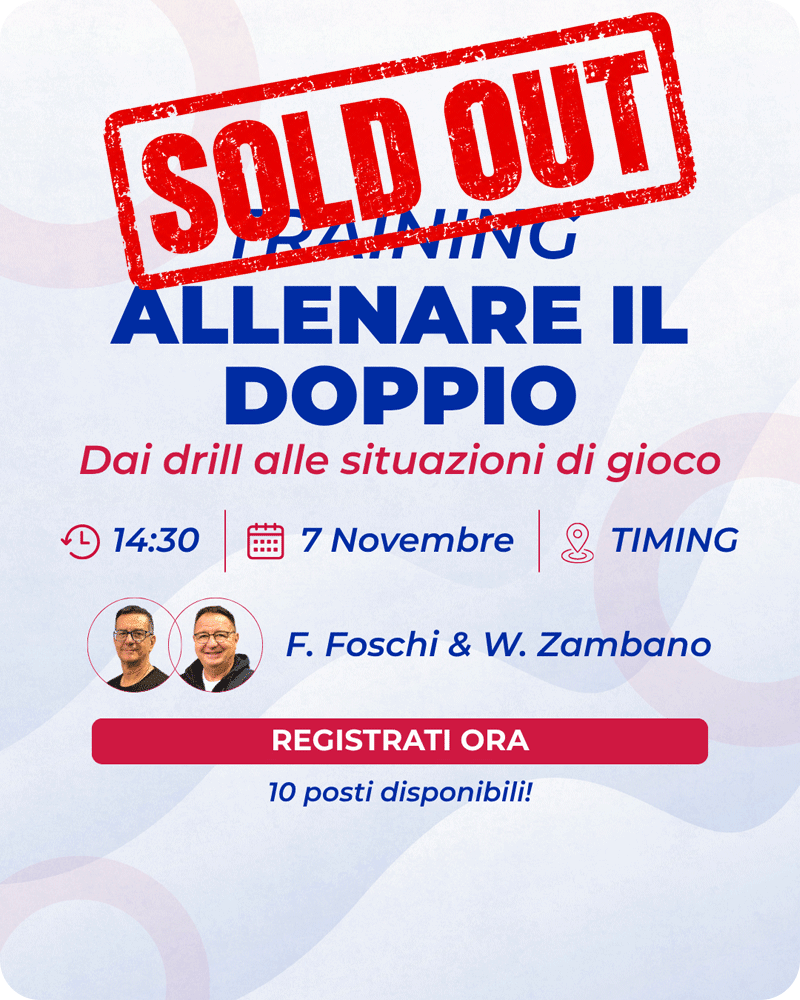 Training ALLENARE IL DOPPIO